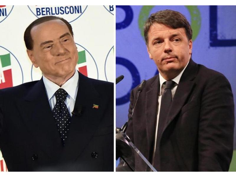 Berlusconi: Gallitelli premier. Renzi: '80 euro alle famiglie con figli'